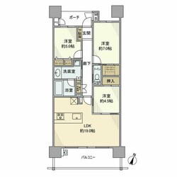 レゾンシティ刈谷銀座の物件間取画像